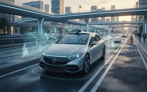 AI Autonomous Driving Technology Advancements in Electric Cars