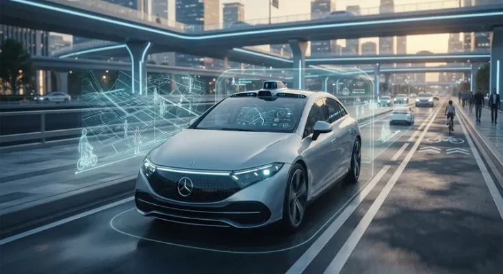 AI Autonomous Driving Technology Advancements in Electric Cars